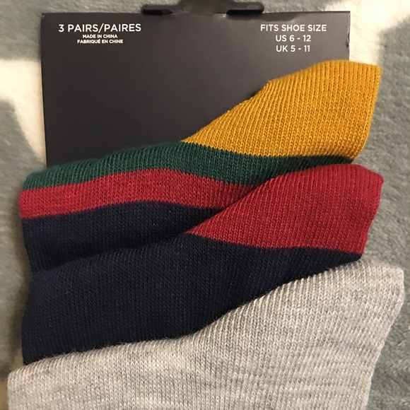 Ben Sherman the original socks 3 pairs size 6-12 - Picture 5 of 5